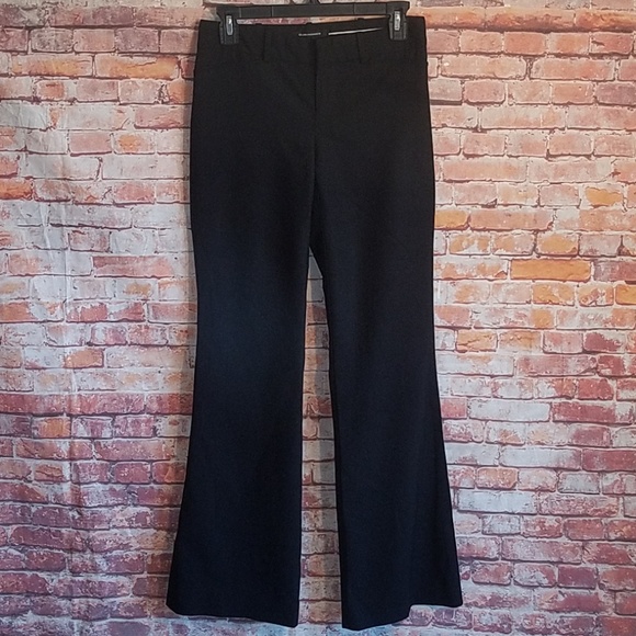womens black flare dress pants